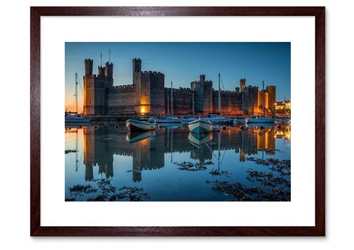 Carnarvon Castle Framed Print